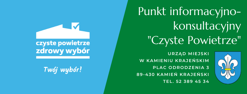 Punkt informacyjno-konsultacyjny "Czyste Powietrze" w Urzędzie Miejskim w Kamieniu Krajeńskim