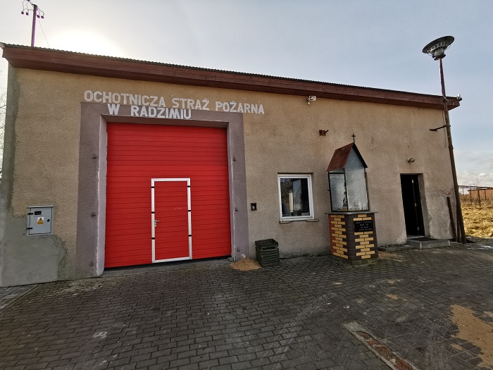 Świetlica w Radzimiu przed rozbudową