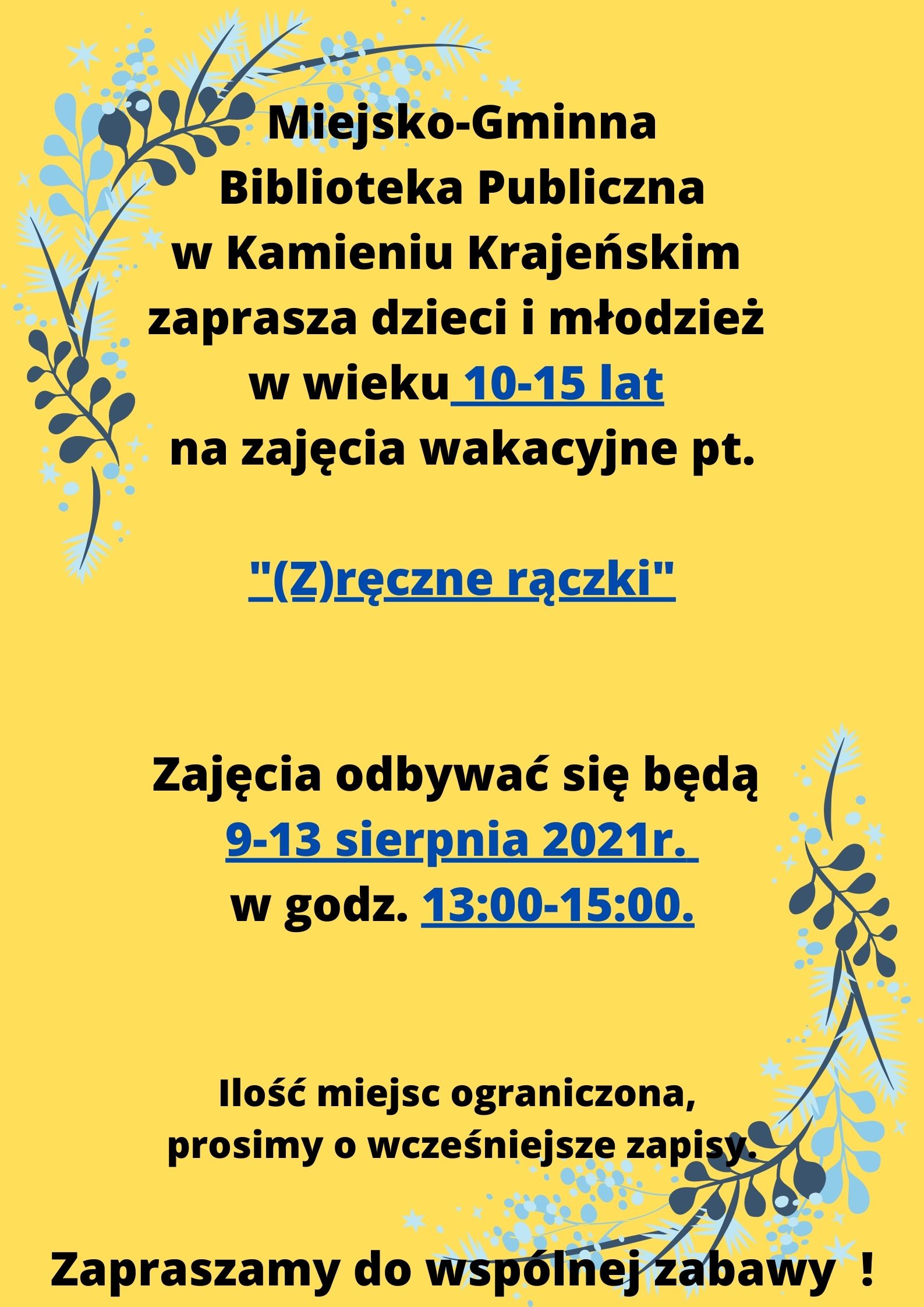 plakat promujący wydarzenie