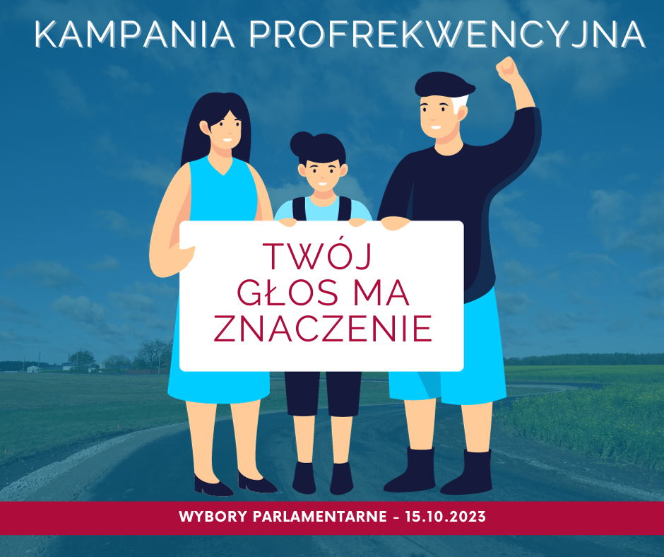 zachęta do głosowania w wyborach parlamentarnych