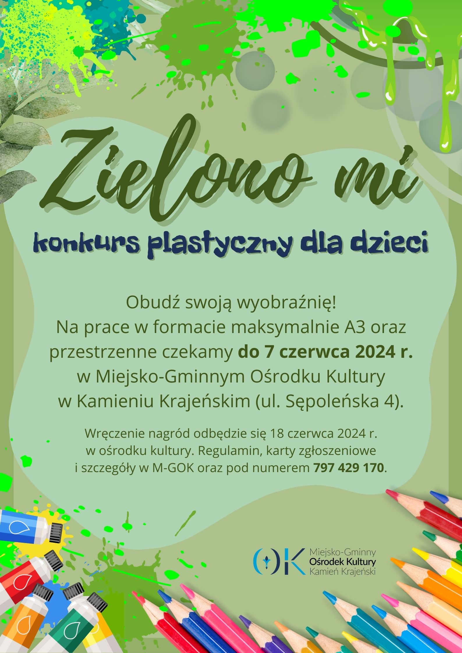 Zielono mi plakat